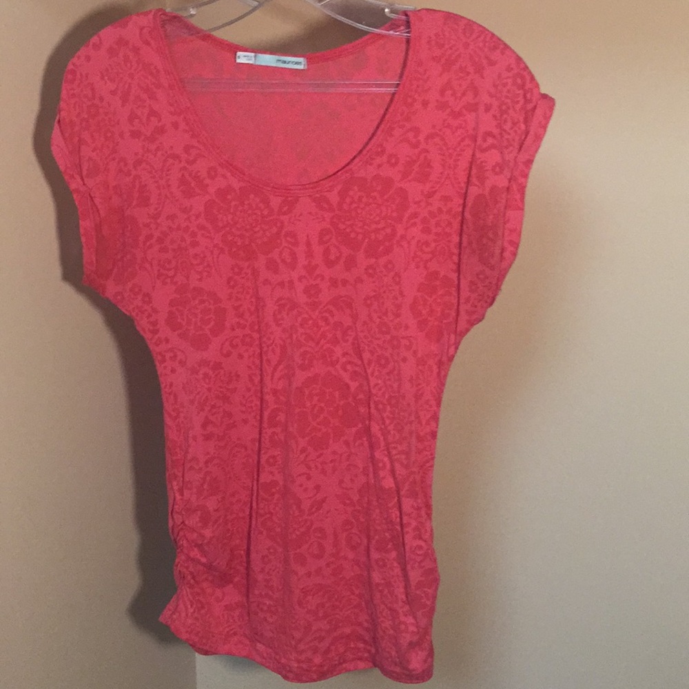 Floral Cuffed Sleeve Blouse